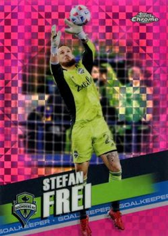 2022 Topps Chrome MLS #140 Pink X Fractor