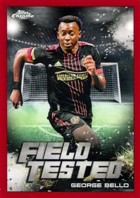 2022 Topps Chrome MLS #FT-11 Field Tested - Red /5