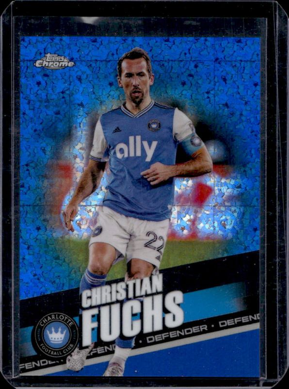 2022 Topps Chrome MLS #135 Blue Mini Diamond /199