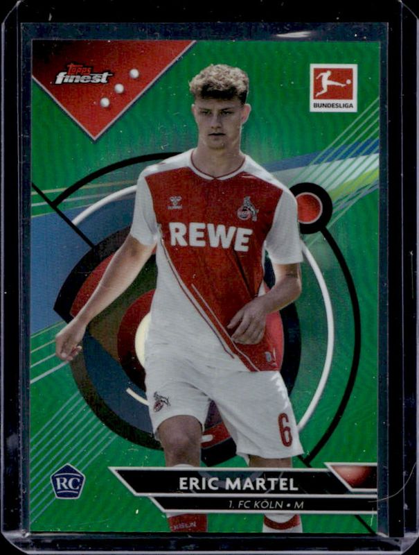 2022 Topps Finest Bundesliga #81 Green Refractor /99