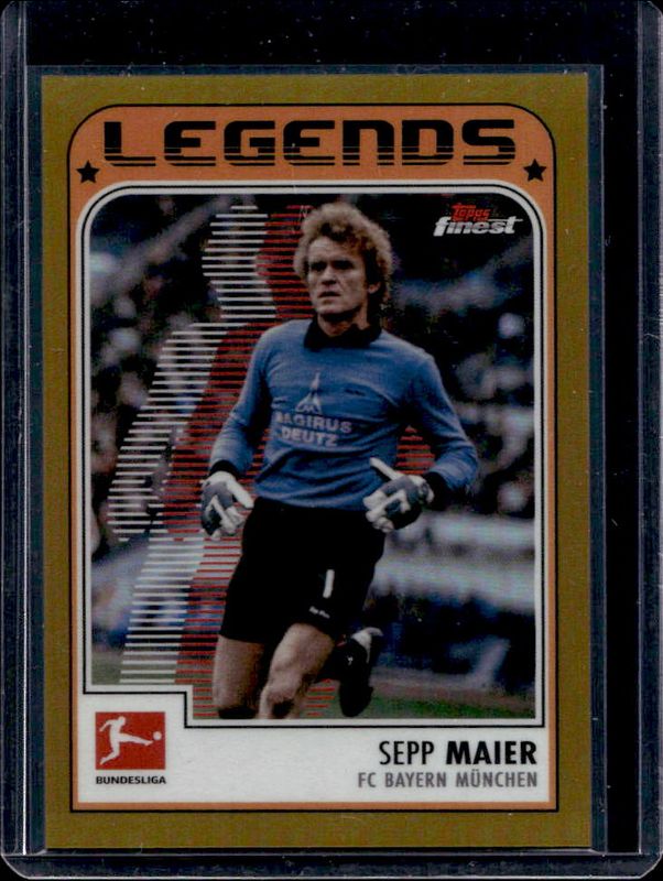 2022 Topps Finest Bundesliga #FL-SM Finest Bundesliga Legends - Gold Refractor /50