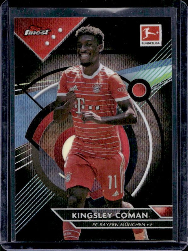 2022 Topps Finest Bundesliga #123 Black Wave Refractor /199