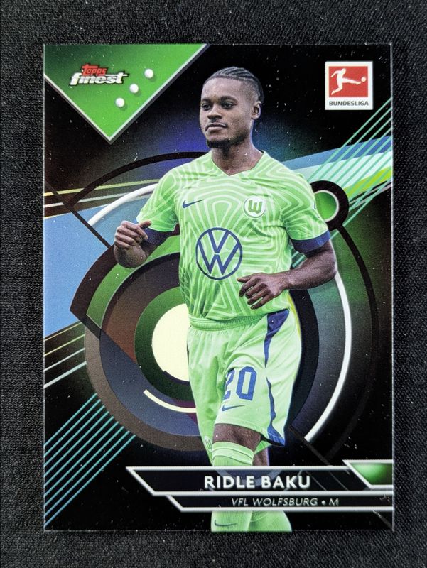2022 Topps Finest Bundesliga #144 Black Refractor /199