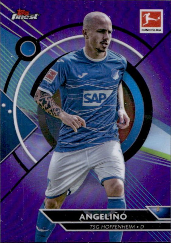 2022 Topps Finest Bundesliga #67 Purple Refractor /250