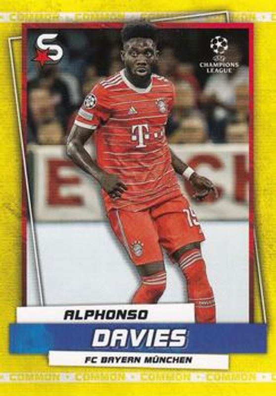 2022 Topps UEFA Superstars #95b Common Yellow