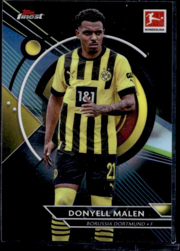 2022 Topps Finest Bundesliga #43 Black Refractor /199