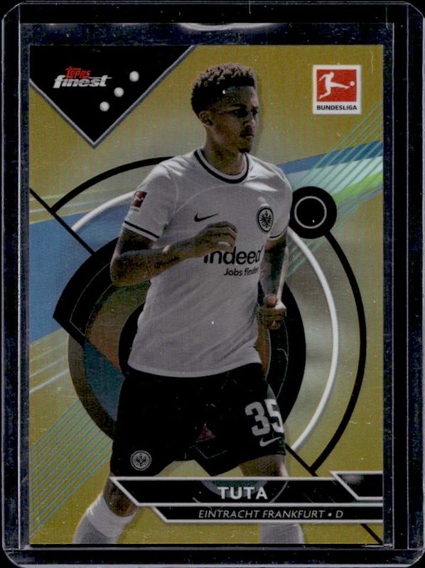 2022 Topps Finest Bundesliga #51 Gold Refractor /50