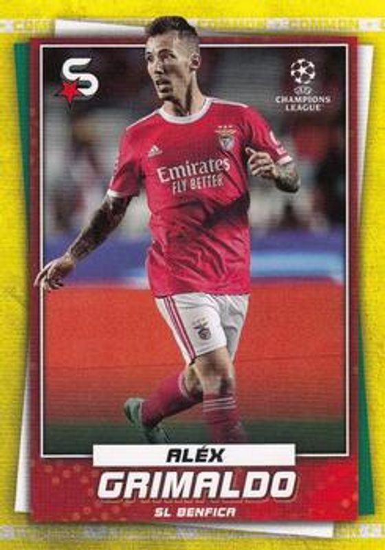 2022 Topps UEFA Superstars #149b Common Yellow