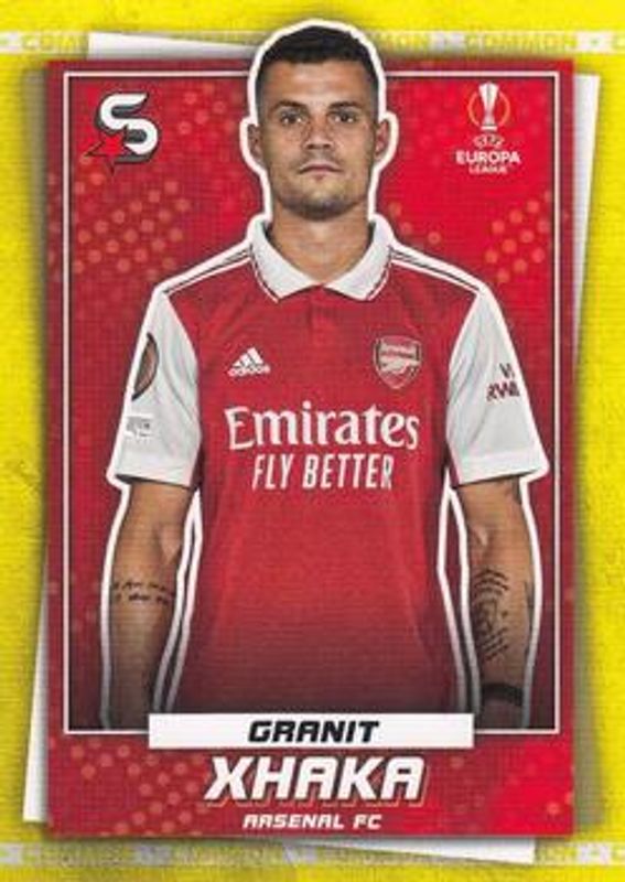 2022 Topps UEFA Superstars #161 Common Yellow