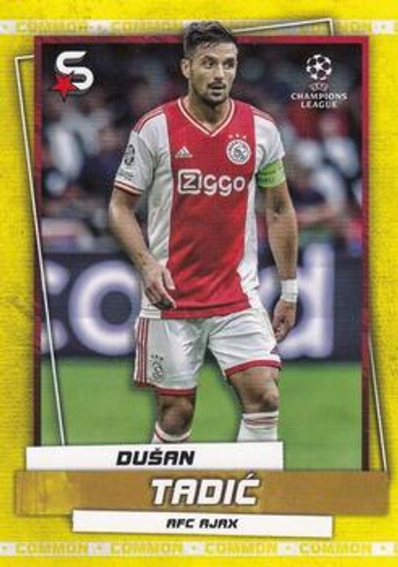 2022 Topps UEFA Superstars #153b Common Yellow