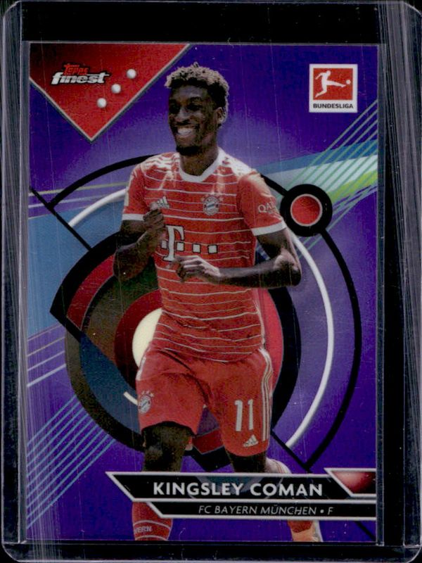2022 Topps Finest Bundesliga #123 Purple Refractor /250