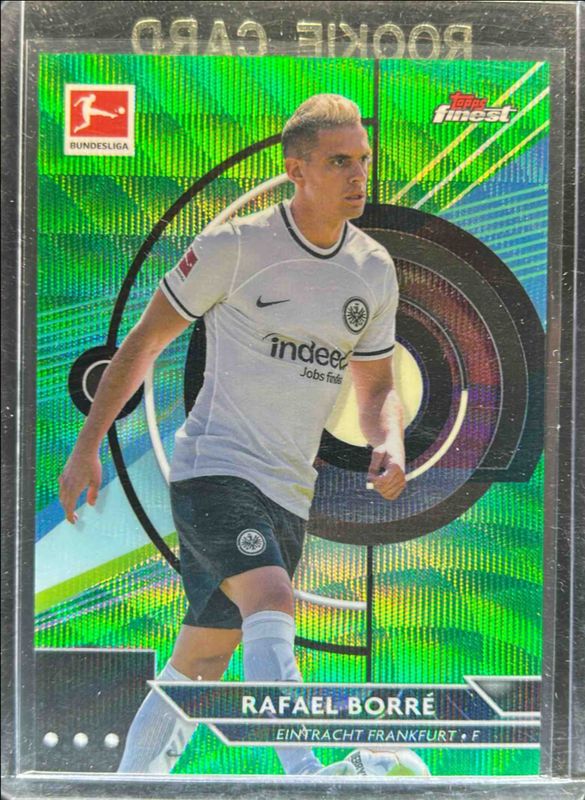 2022 Topps Finest Bundesliga #56 Green Wave Refractor /99