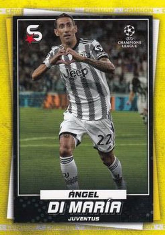 2022 Topps UEFA Superstars #91b Common Yellow