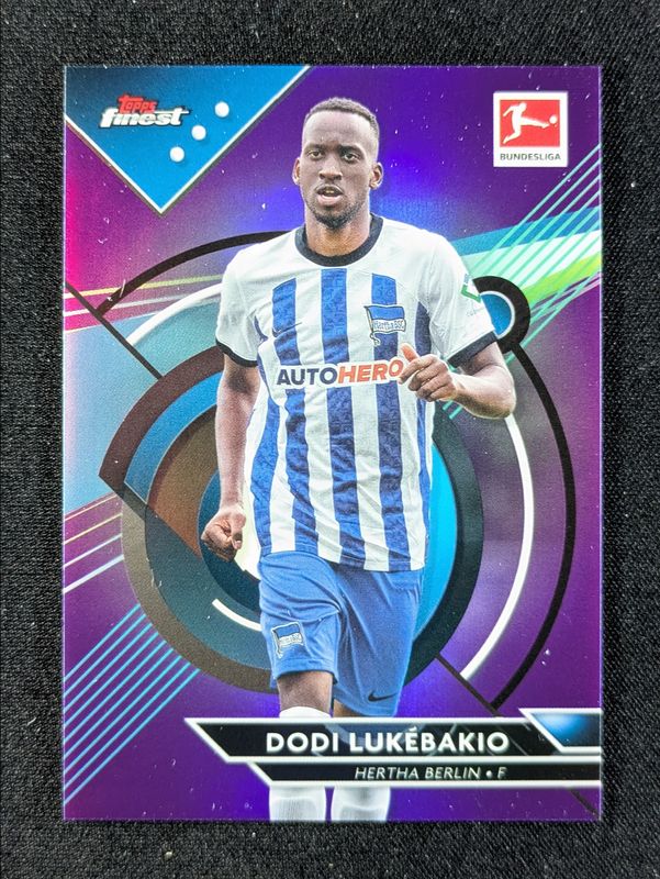2022 Topps Finest Bundesliga #12 Purple Refractor /250