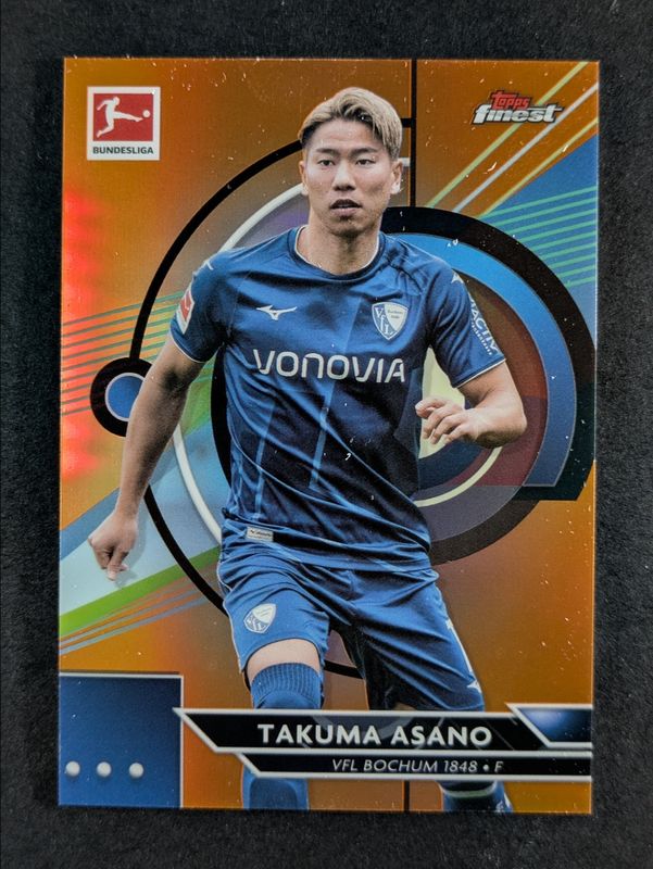 2022 Topps Finest Bundesliga #26 Orange Refractor /25