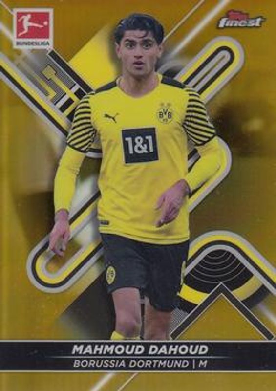 2022 Topps Finest Bundesliga #45 Gold Refractor /50