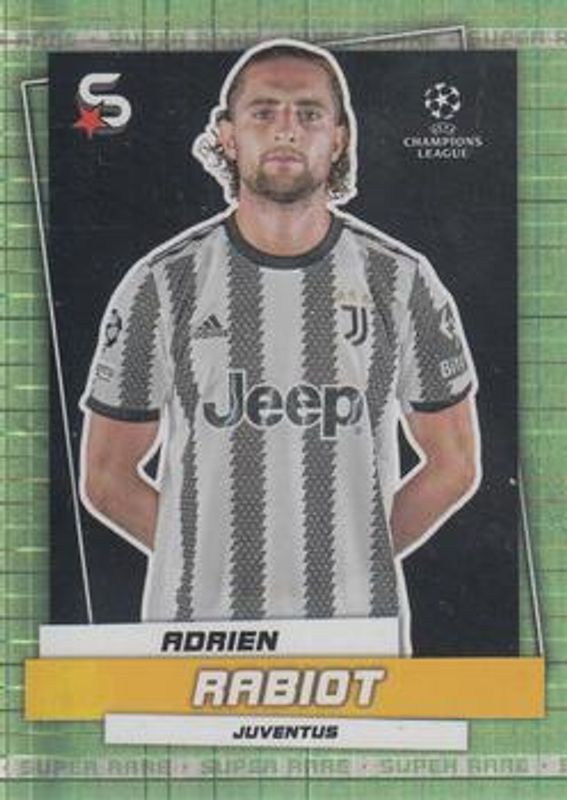 2022 Topps UEFA Superstars #89 Super Rare Mint /199