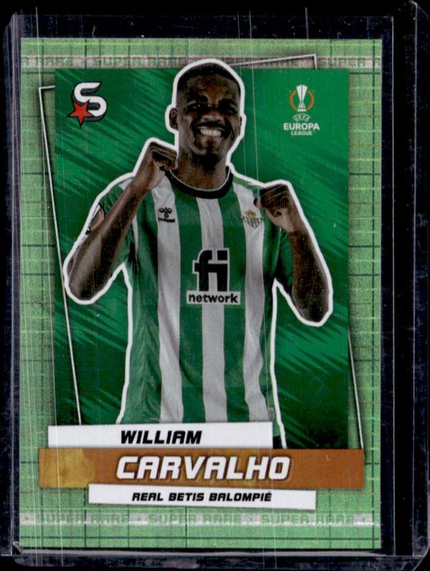 2022 Topps UEFA Superstars #174 Super Rare Mint /199