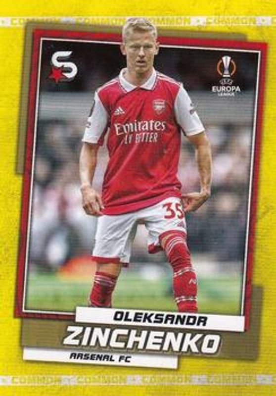 2022 Topps UEFA Superstars #160b Common Yellow