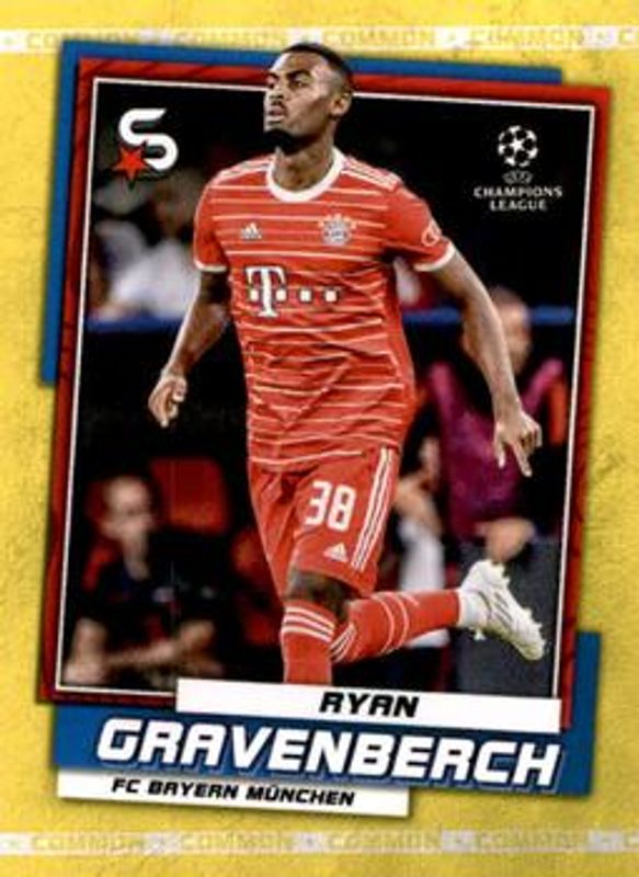 2022 Topps UEFA Superstars #99b Common Yellow