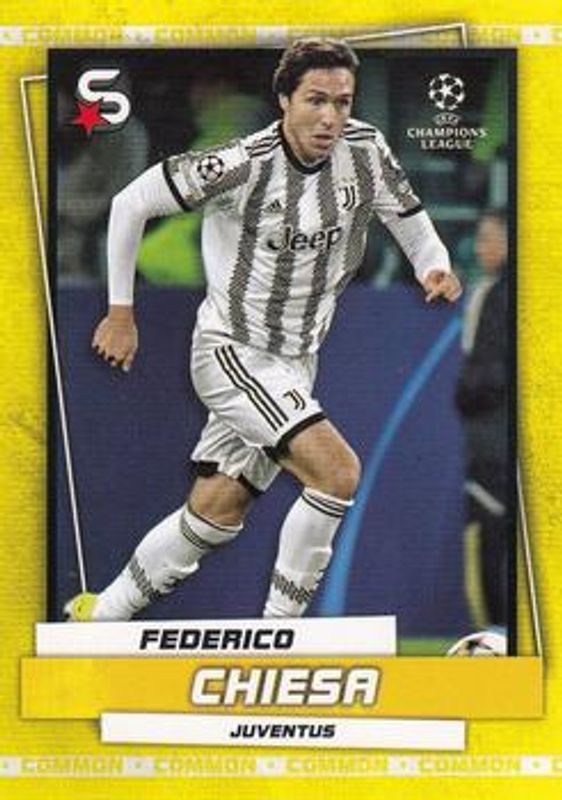 2022 Topps UEFA Superstars #92b Common Yellow