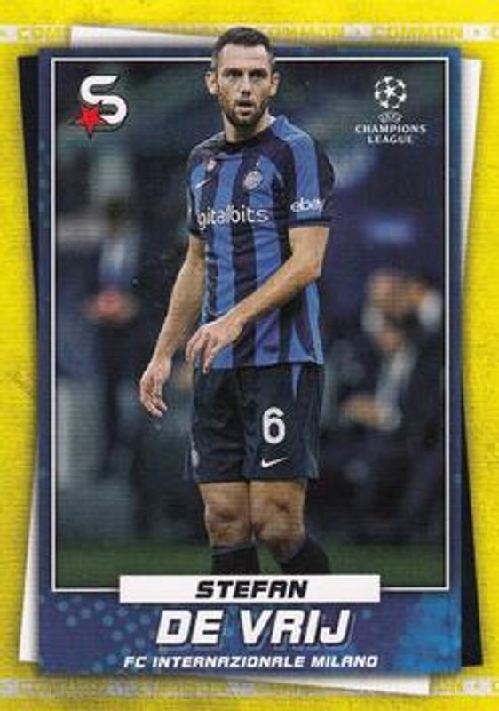 2022 Topps UEFA Superstars #77b Common Yellow