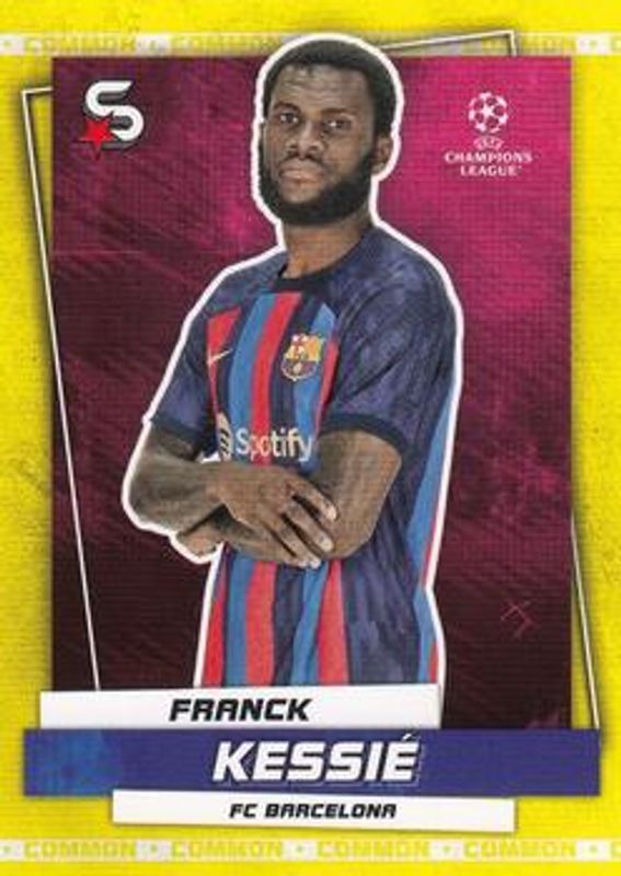 2022 Topps UEFA Superstars #50 Common Yellow