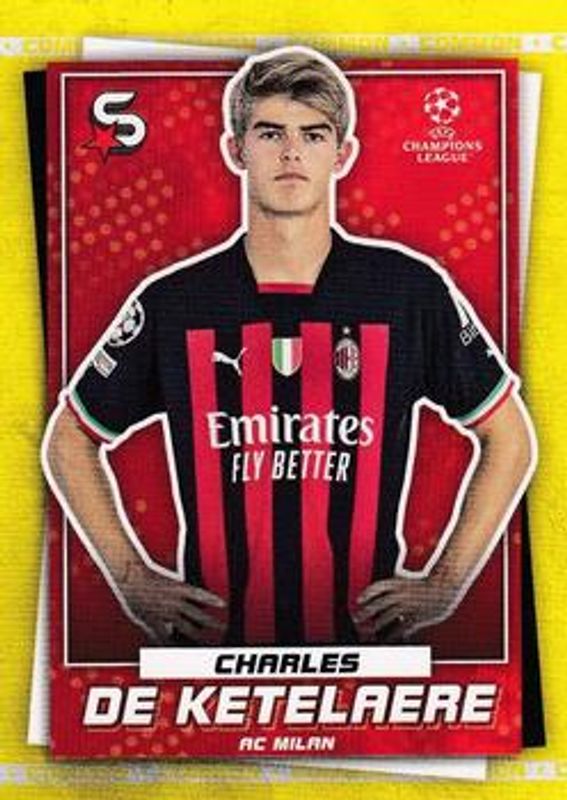 2022 Topps UEFA Superstars #73 Common Yellow