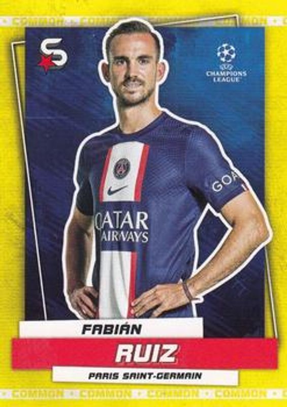 2022 Topps UEFA Superstars #132 Common Yellow