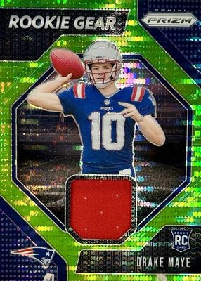 2024 Prizm #RG-DME Rookie Gear - Neon Green Pulsar