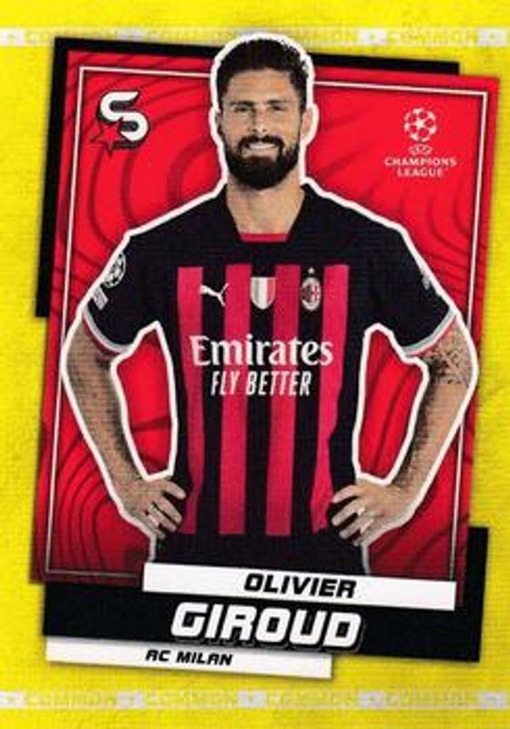 2022 Topps UEFA Superstars #75 Common Yellow