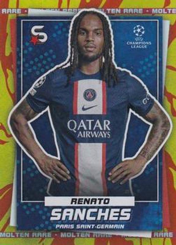 2022 Topps UEFA Superstars #131 Molten Rare