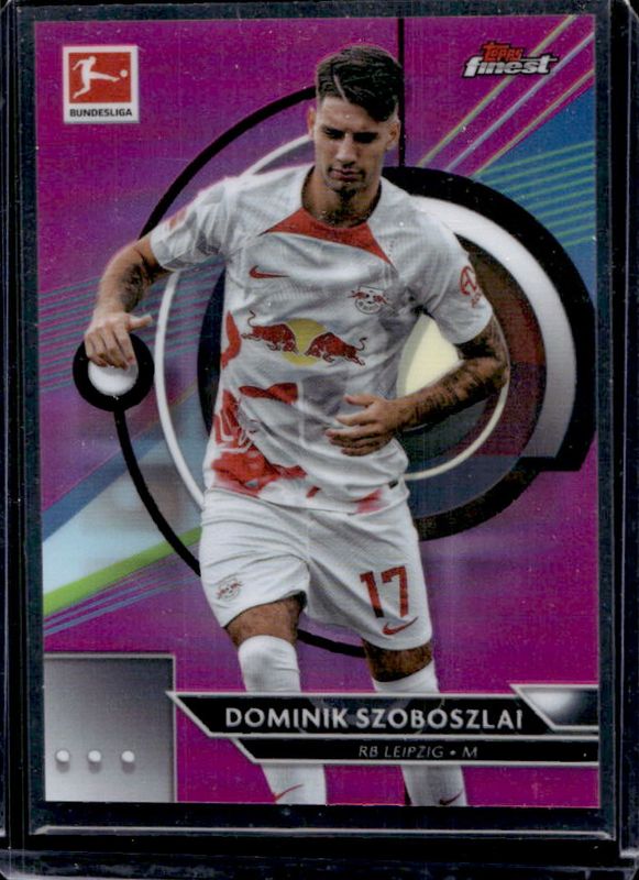2022 Topps Finest Bundesliga #86 Pink Refractor /300