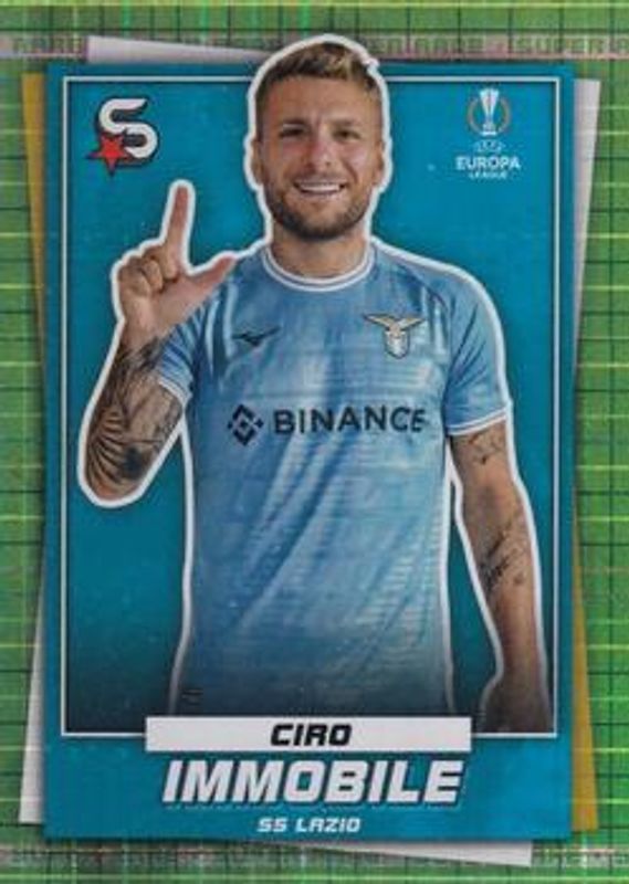 2022 Topps UEFA Superstars #182 Super Rare Mint /199