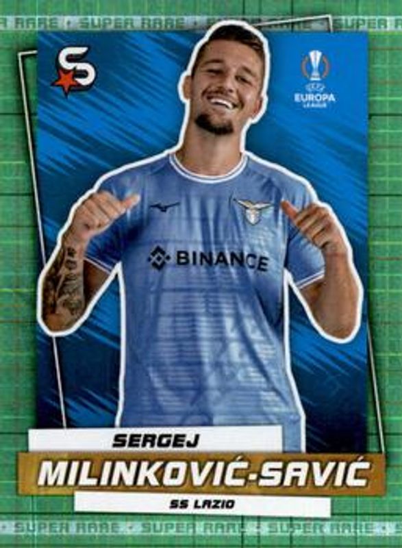 2022 Topps UEFA Superstars #180 Super Rare Mint /199