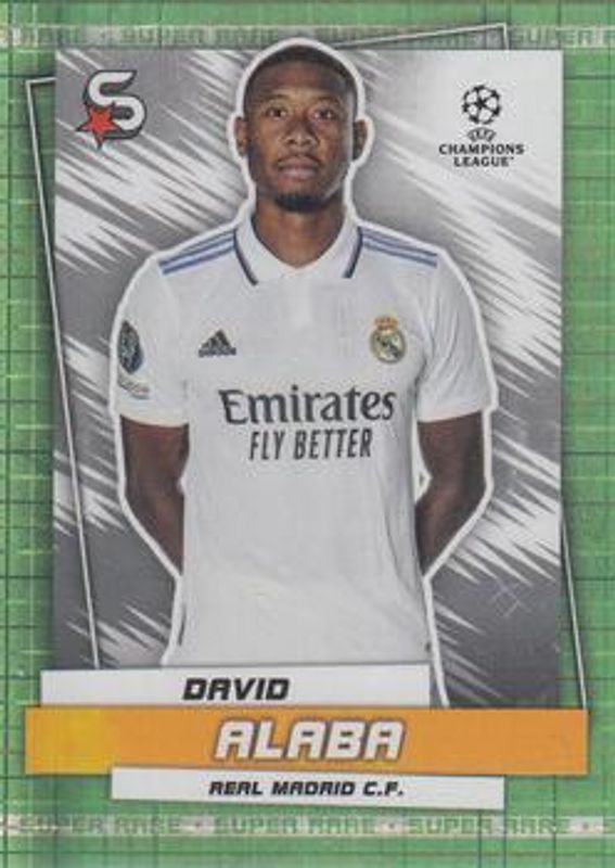 2022 Topps UEFA Superstars #38 Super Rare Mint /199