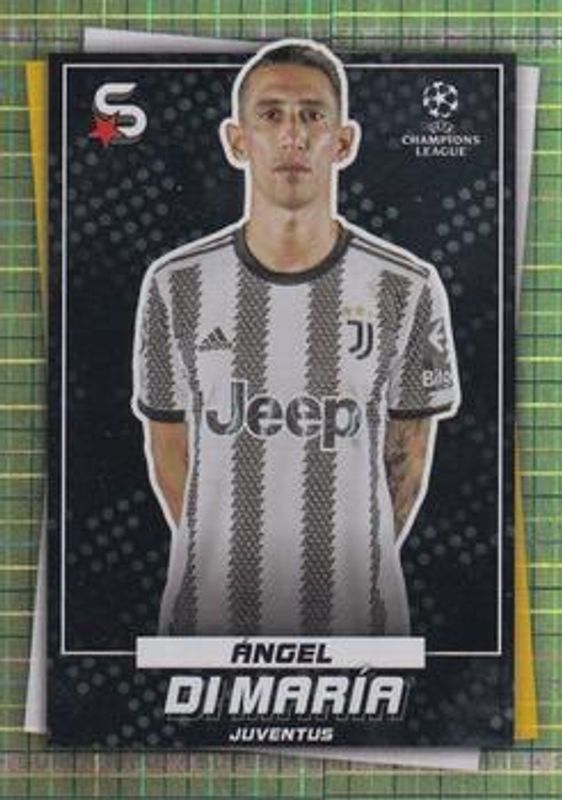 2022 Topps UEFA Superstars #91 Super Rare Mint /199