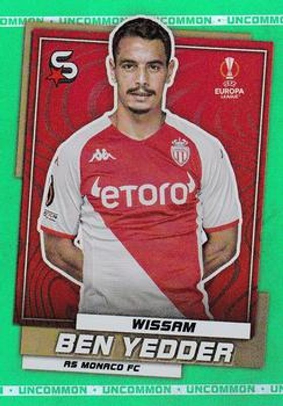 2022 Topps UEFA Superstars #142 Uncommon Green