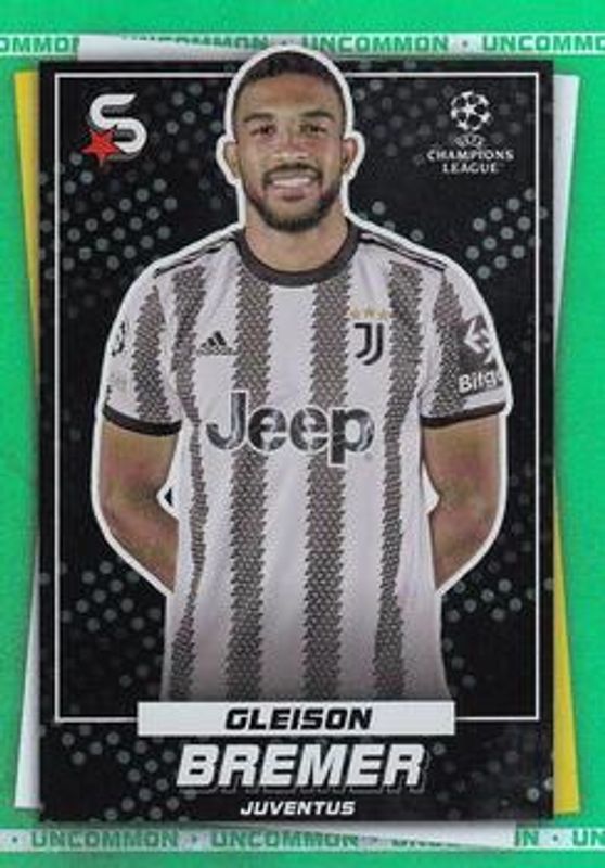2022 Topps UEFA Superstars #85 Uncommon Green