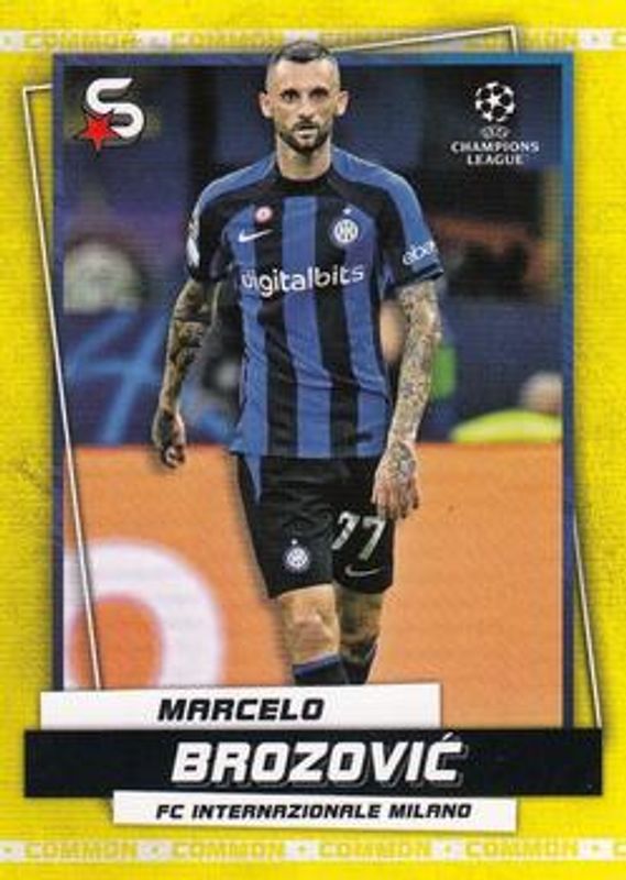 2022 Topps UEFA Superstars #80b Common Yellow