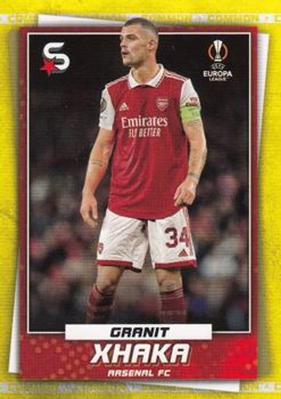 2022 Topps UEFA Superstars #161b Common Yellow