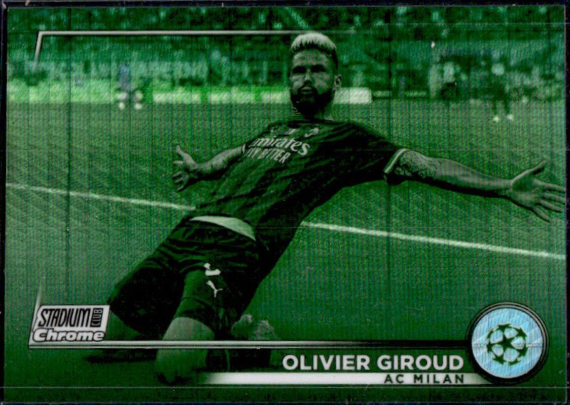 2022 Topps Stadium Club Chrome UEFA Club Competitions #70 Night Vision Prism Refractor /199