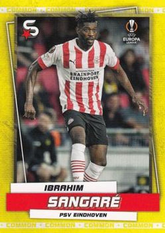 2022 Topps UEFA Superstars #156b Common Yellow