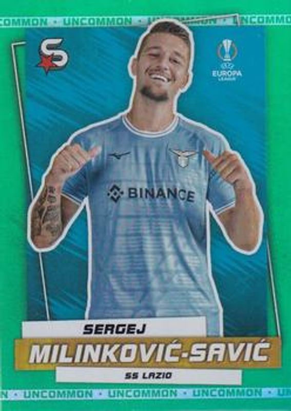 2022 Topps UEFA Superstars #180 Uncommon Green