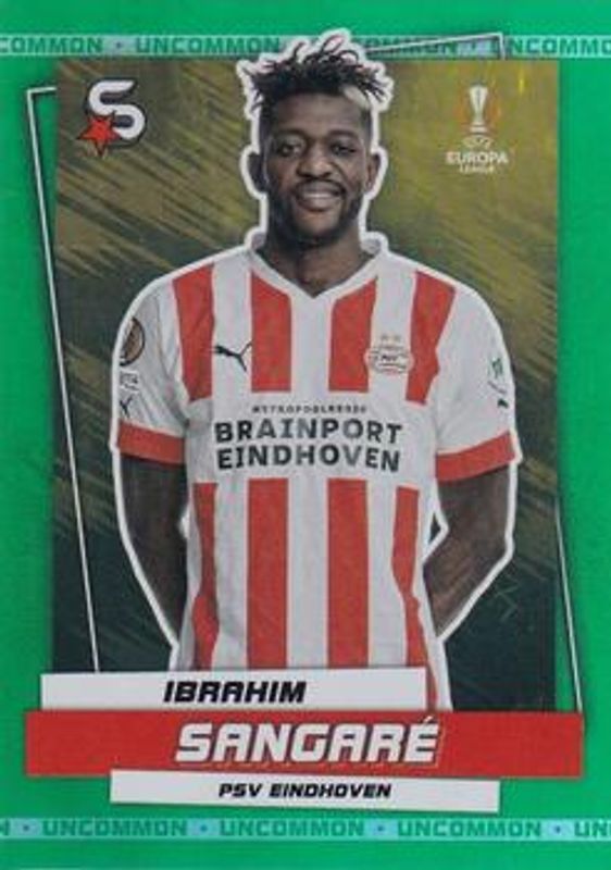 2022 Topps UEFA Superstars #156 Uncommon Green
