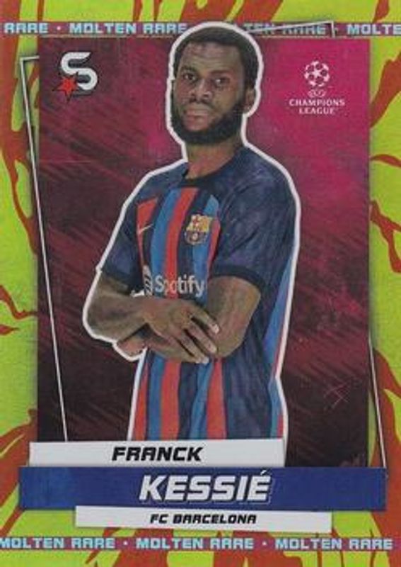 2022 Topps UEFA Superstars #50 Molten Rare