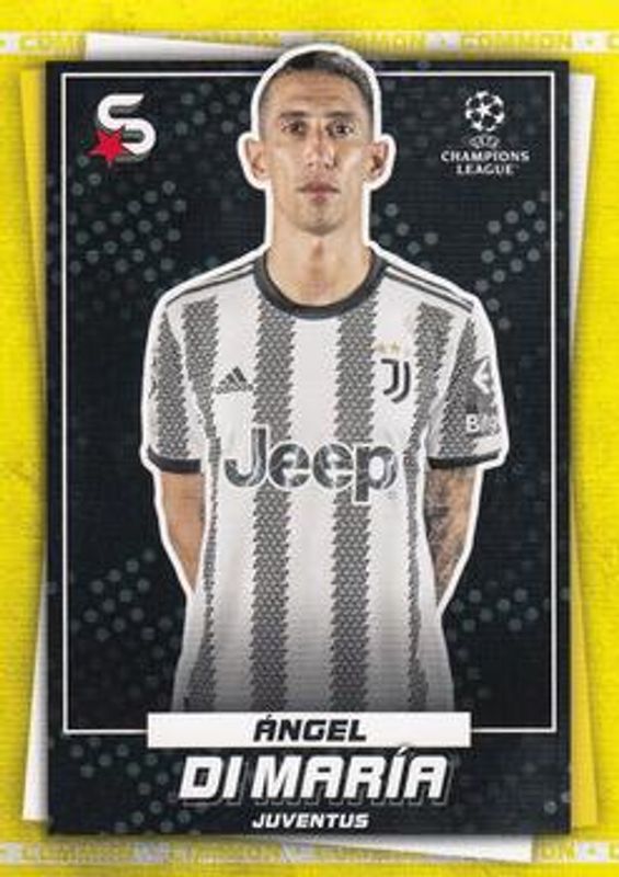 2022 Topps UEFA Superstars #91 Common Yellow