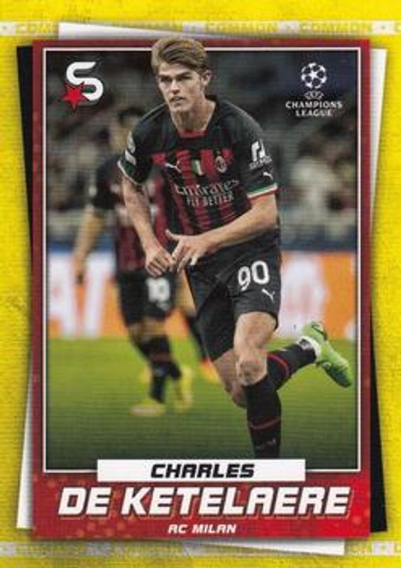 2022 Topps UEFA Superstars #73b Common Yellow
