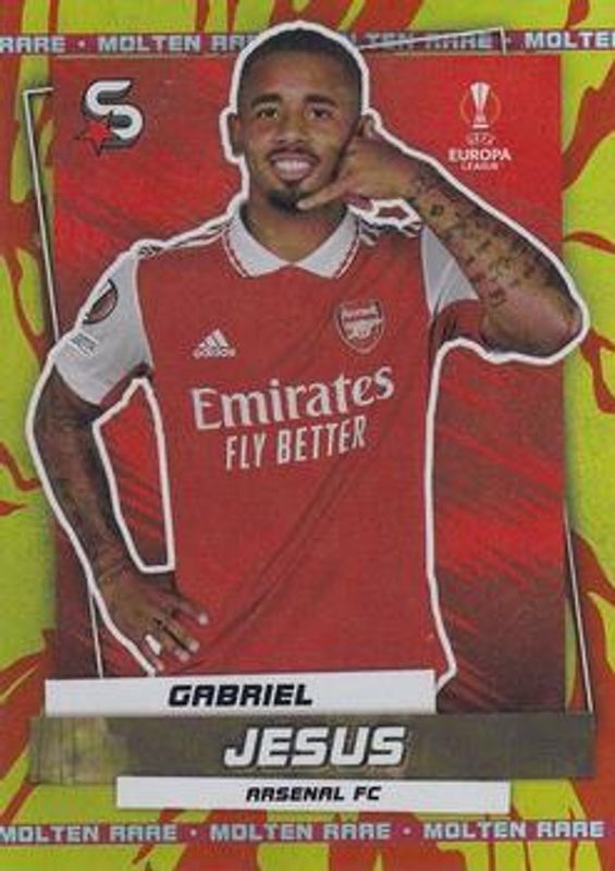 2022 Topps UEFA Superstars #165 Molten Rare