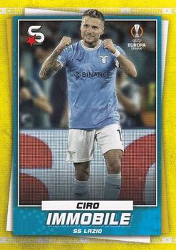 2022 Topps UEFA Superstars #182b Common Yellow